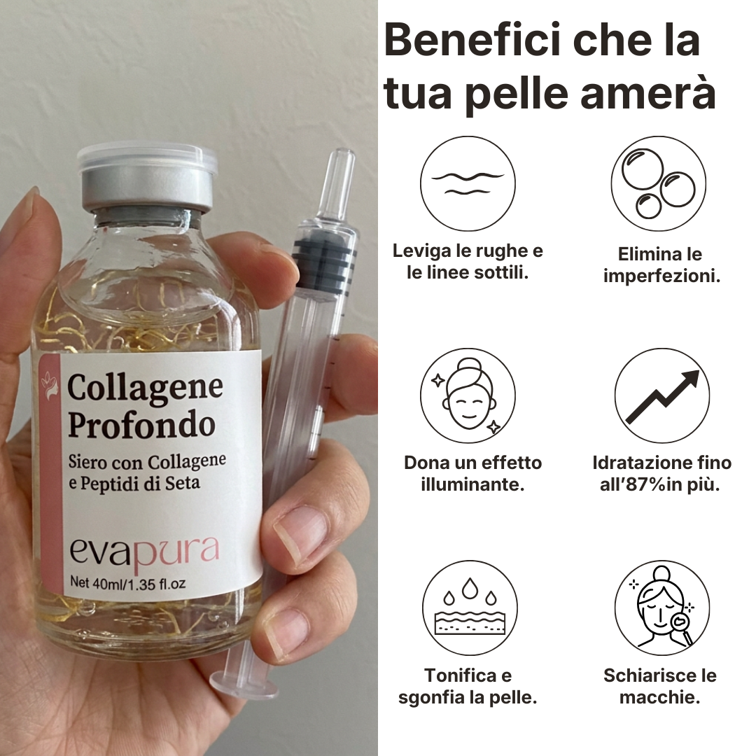 Evapura | Siero con Collagene e Peptidi di Seta
