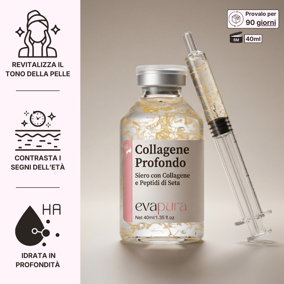 Evapura | Siero con Collagene e Peptidi di Seta
